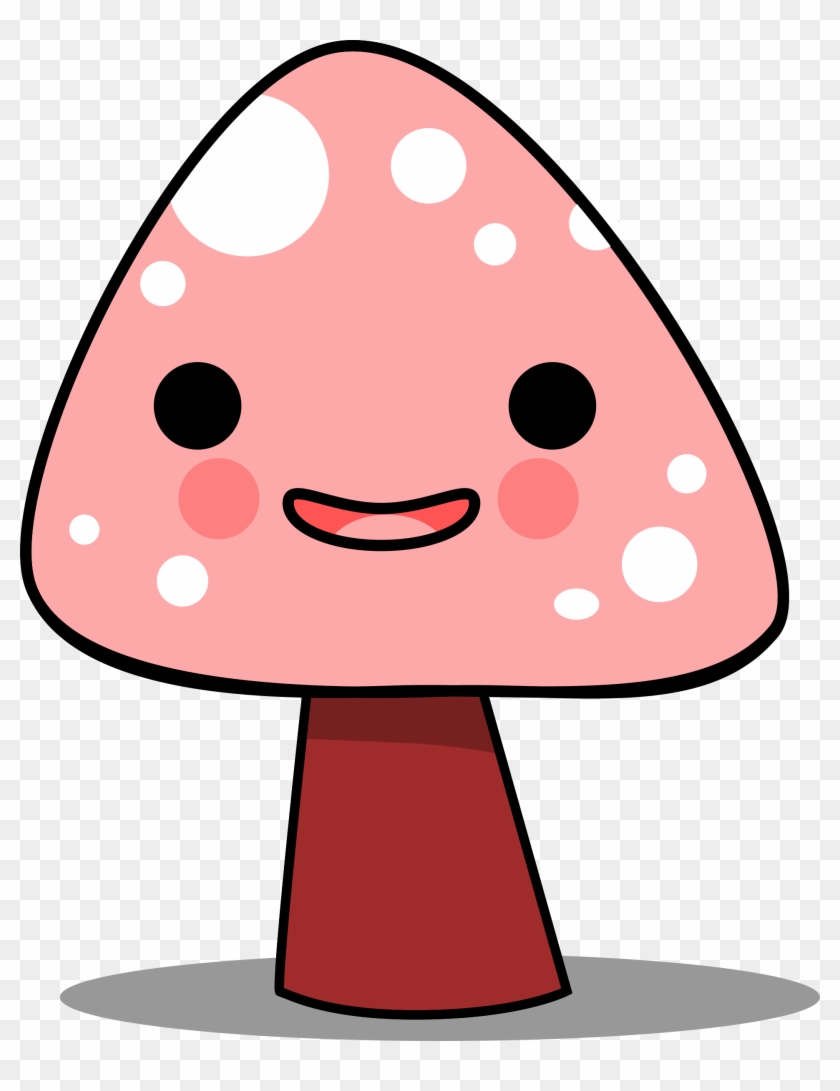 Mushroom - Kawaii Mushroom Pink #748030