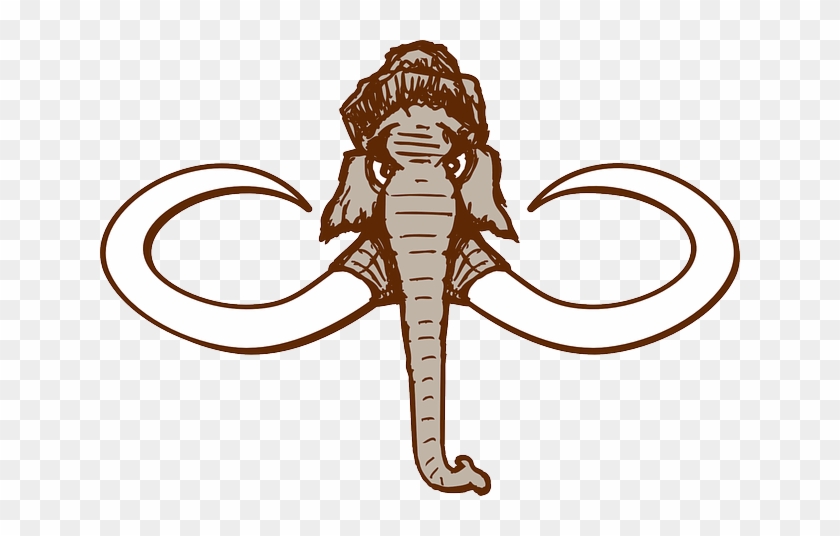 Extinct Mammoth, Animal, Grimly, Tusk, Trunk, Extinct - Mammoth Clip Art #748430