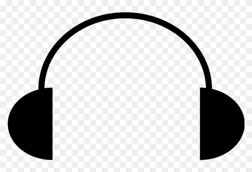 Unique Headphone Clipart File Headphones Icong Wikimedia - Headphones Png #752001