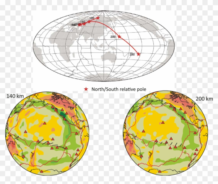 Differential Poles Of Rotation Between The North And - Circle #753129