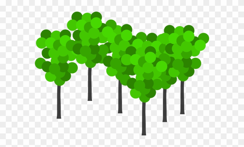 6 Trees Clip Art At Clker Com Vector Clip Art Online - Lush Meaning #753549