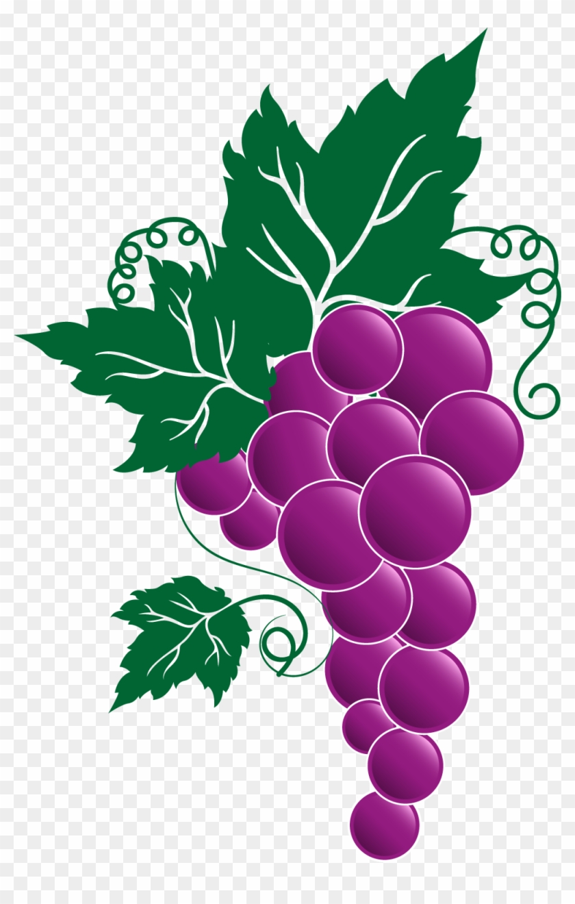 Grapes Clipart Common Fruit - Trattoria #753626