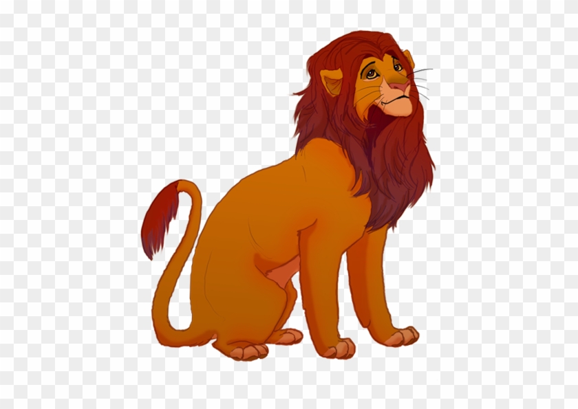 Simba By Scribblerian - Adult Simba Png #753793