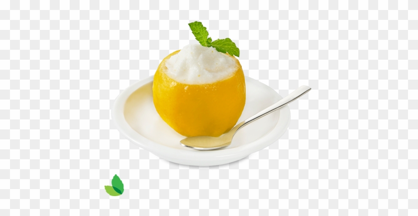 Tantalizing Fresh Champagne And Lemon Sorbet With Truvía® - Bavarian Cream #753864