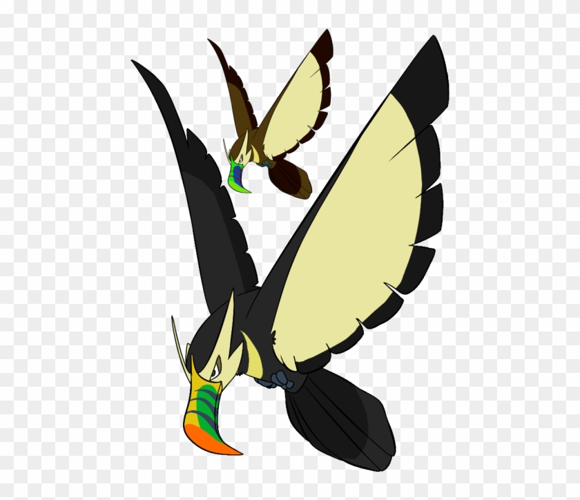 Toucan Fakemon By Glitchedbat @deviantart - Illustration #755534