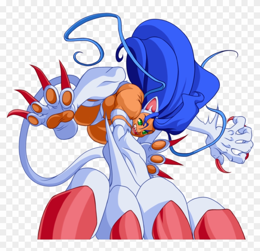 Felicia Victory Screen Hd By Zabzarock - Cartoon #756236