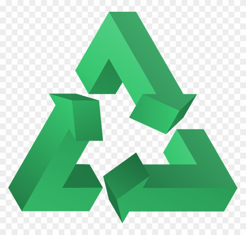 Reduce Reuse Recycle Symbol - Reduce Reuse Oe Recycle Process #758072