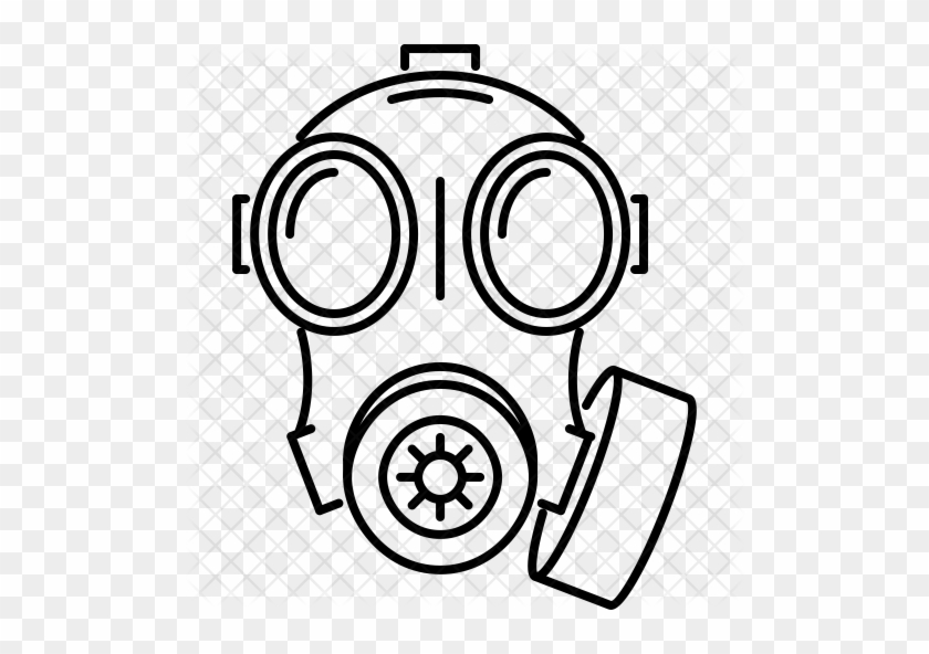 Gas Mask Icon - Gas - Free Transparent PNG Images