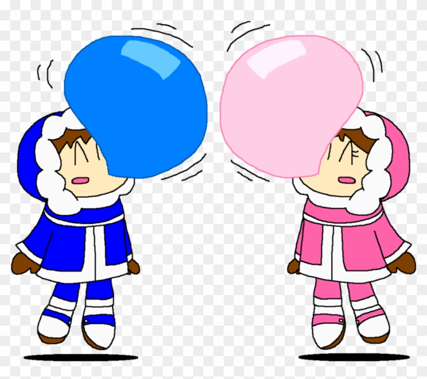 Ice Climbers Popo And Nana Bubble Gum Air By Pokegirlrules - Popo #758817