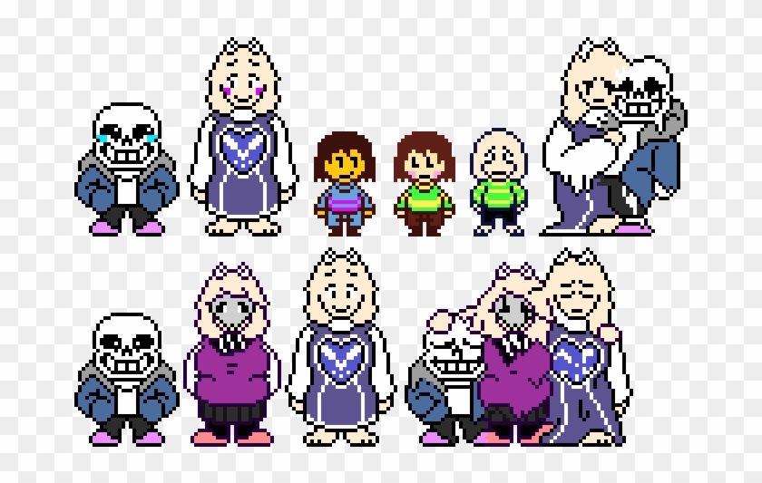 “ Soriel Au - Toriel Au Sprites #761962