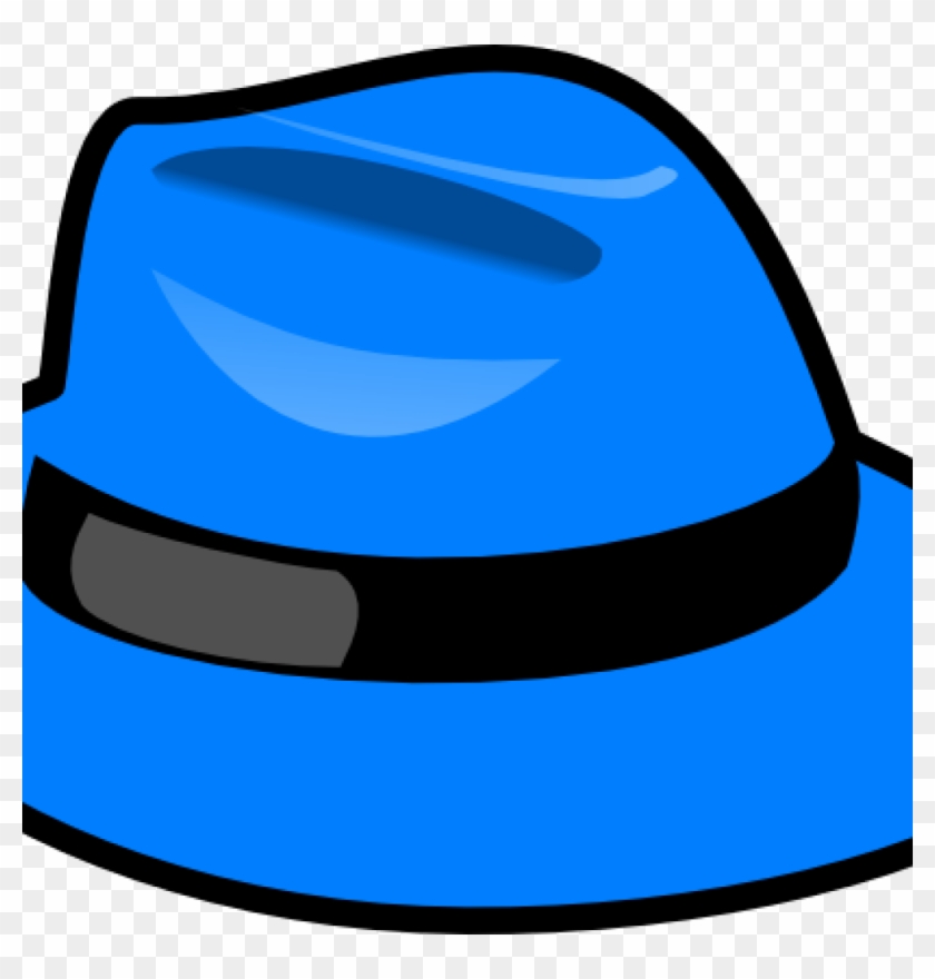 Hat Clipart Blue Hat Clip Art At Clker Vector Clip - Clip Art #762172