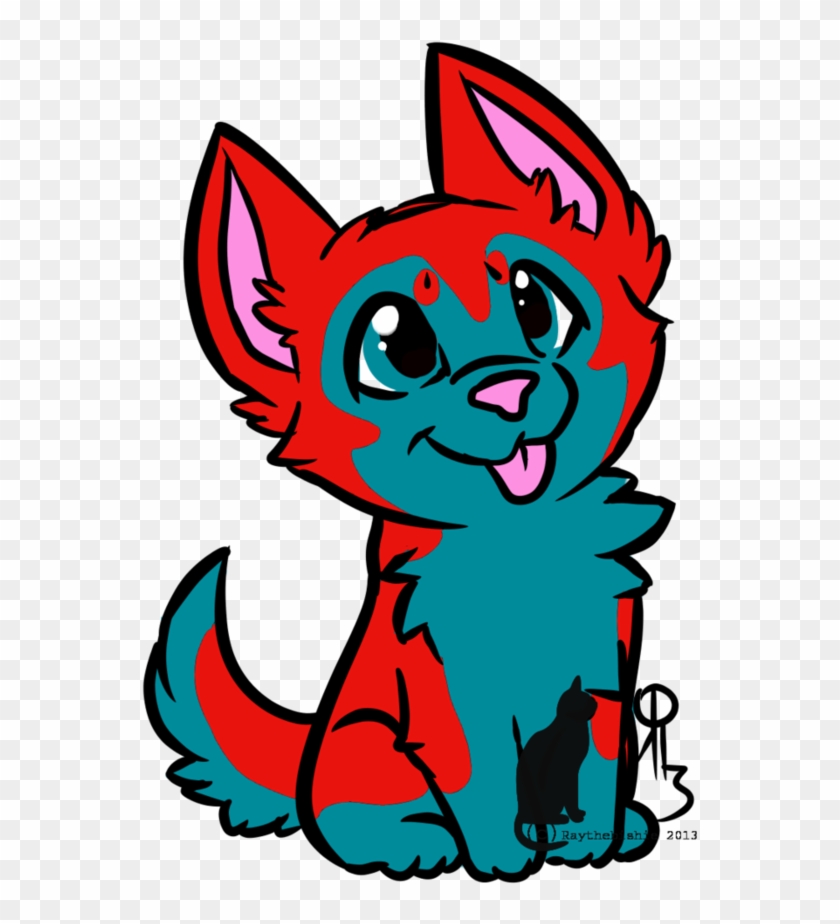 New Baby Husky Lines By Raythebishie - Cartoon - Free Transparent PNG ...