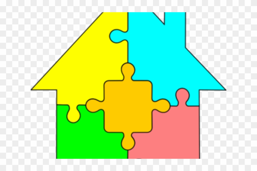 House Clipart Puzzle - Puzzle #764299