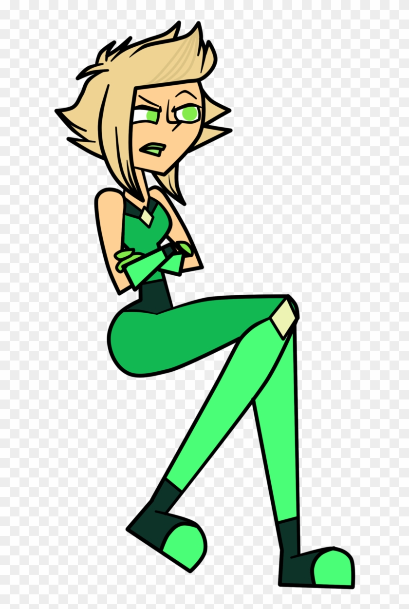 Peridot Sit By Derpycaday123 - Steven Universe Total Drama #765498