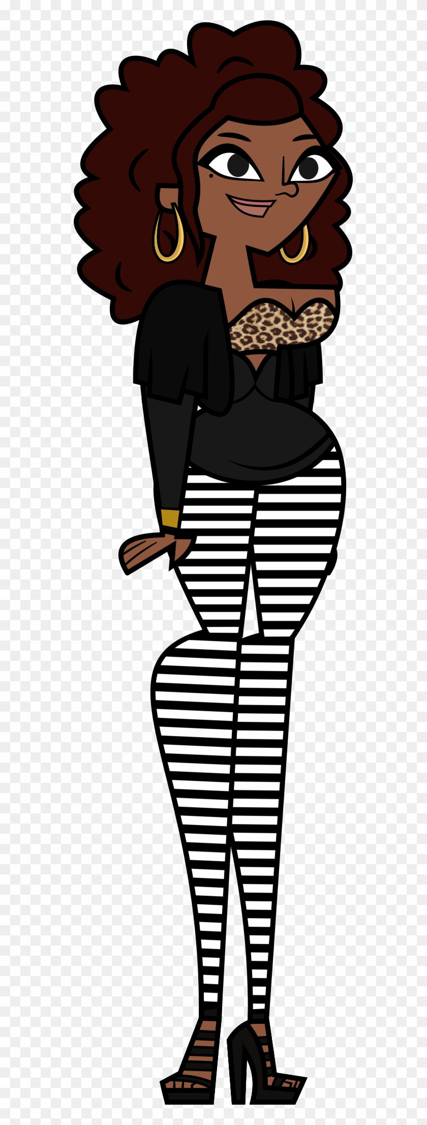 Shaniqua New - Total Drama Characters Png #765530