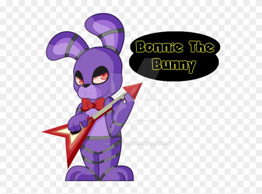 Bonnie The Bunny By Inkcartoon - Cartoon #765936