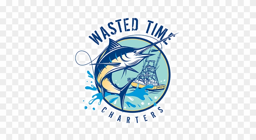 Wasted Time Fishing Charters Murrells Inlet, - Sport Fishing Charter Logos #767182