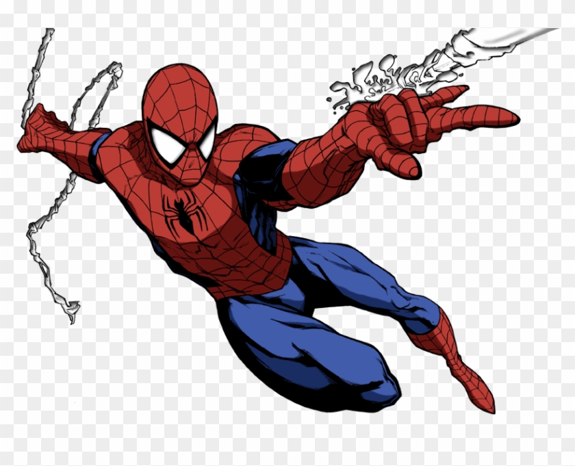 Spider-man Comic Book Comics Rendering Superhero - Spider Man Cartoon Png -  Free Transparent PNG Clipart Images Download