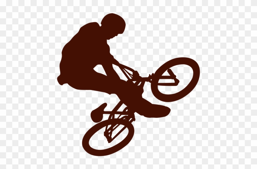 Freestyle Bmx Bike Bird - Silueta Bmx Png #768550