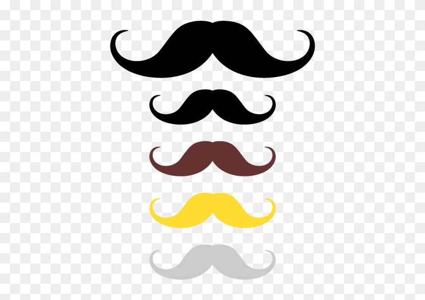 Moustache Clipart Handlebar Mustache - Booth Props Mustache #768681
