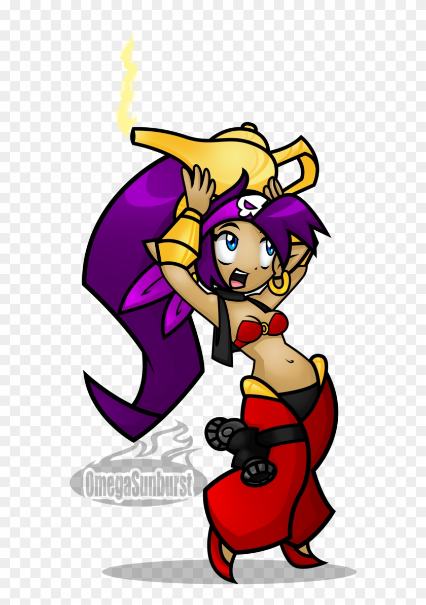 Shantae-lamp By Omegasunburst - Fan Art #769155