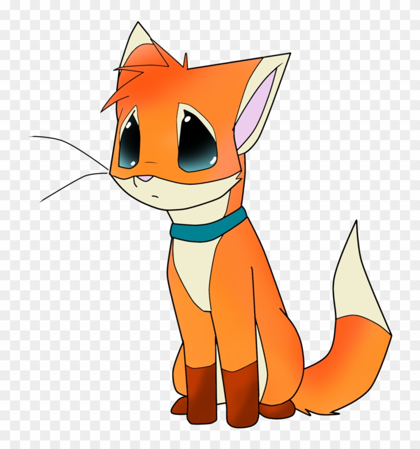 Fox Chibi By Drakynwyrm - Drawing #769177