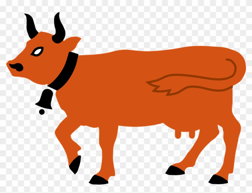 Red Cow Cliparts - Sapi Png #769272