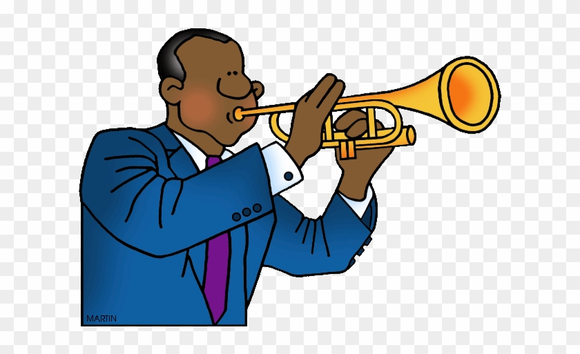 Famous People From Louisiana - Clip Art Louis Armstrong #138624