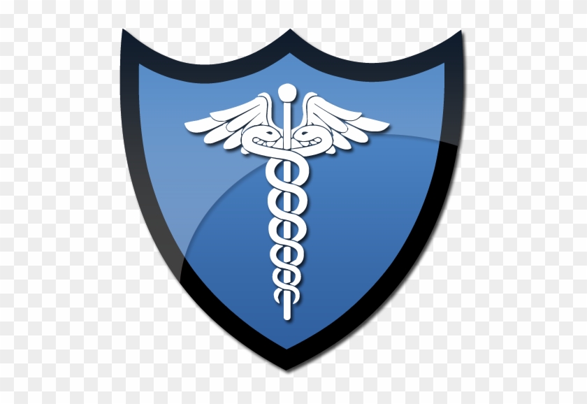 Symbol Of Caduceus On A Shield Clipart Image - Cross Sword Shield Logo ...