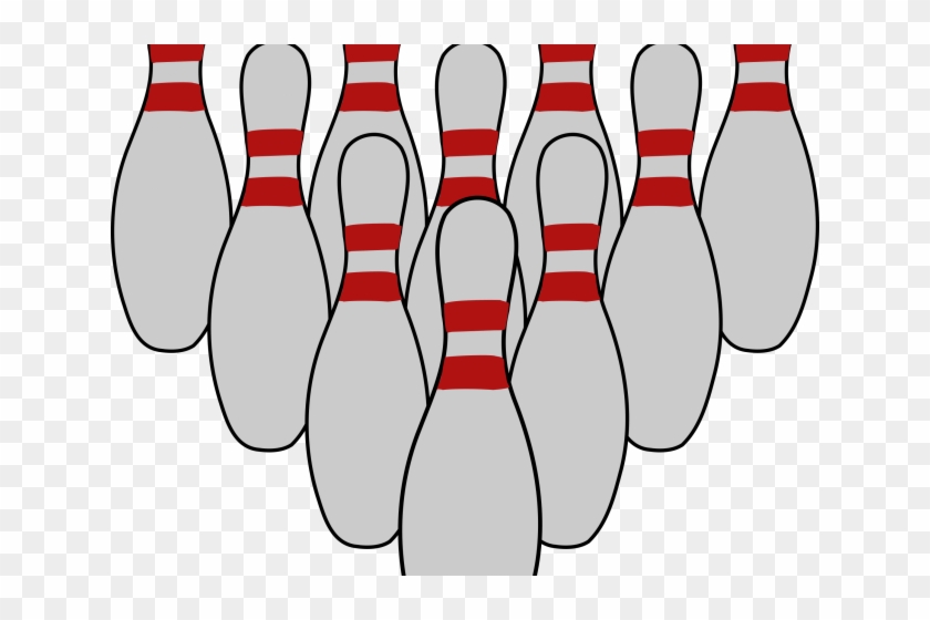 Microsoft Cliparts Bowling - Bowling Pins Clipart #142478