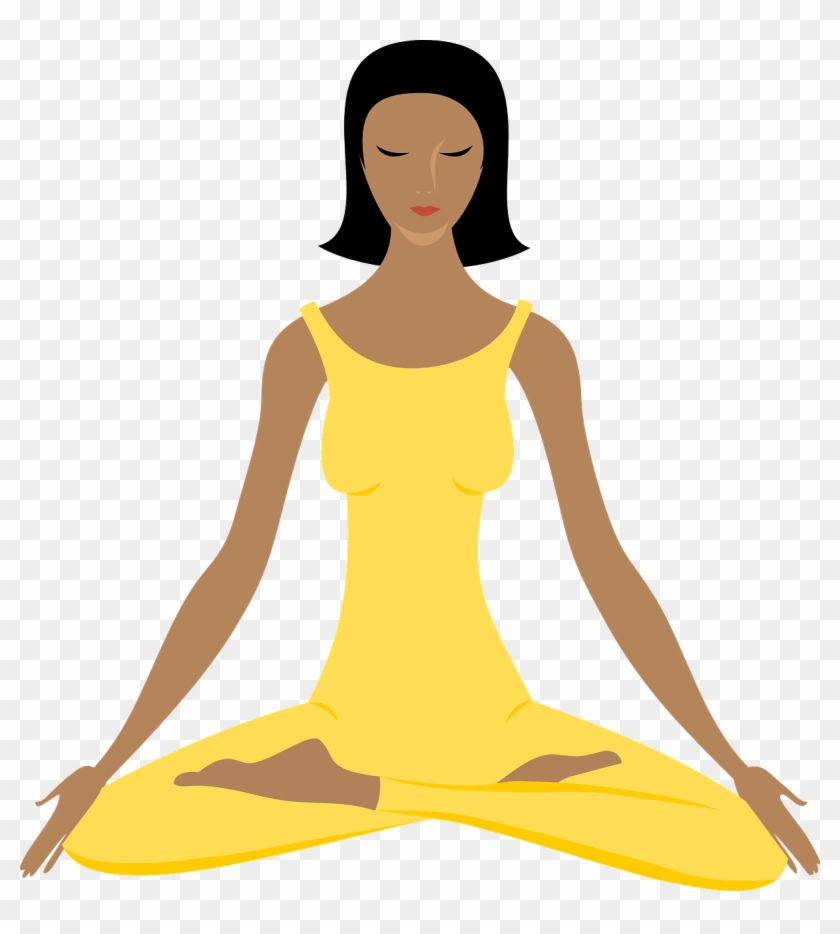 Yoga Female Exercise Fitness Healthy Lifestyle - Free Clipart Yoga #142970