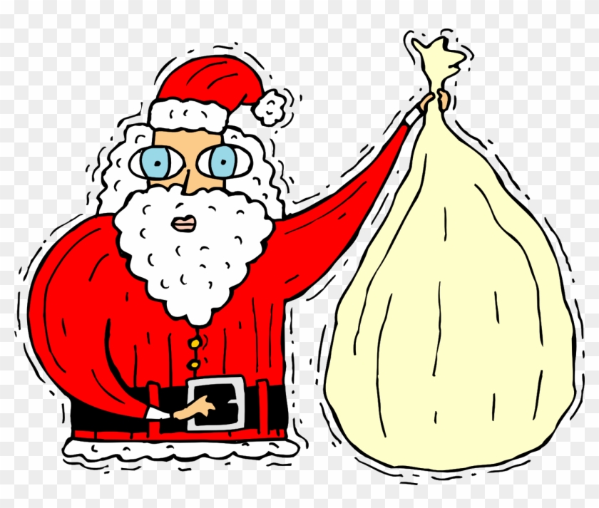 Clip Art Artfavor Santa Claus 3 Scalable Vector - Clip Art #145217