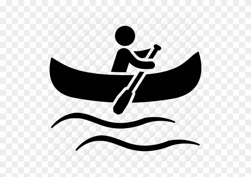 canoe drawing clipart free