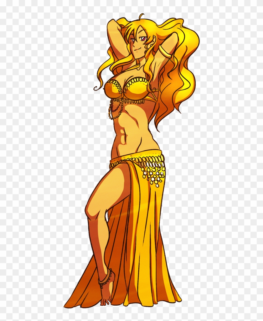 Yang Xiao Long Woman Yellow Vertebrate Fictional Character - Art #772223