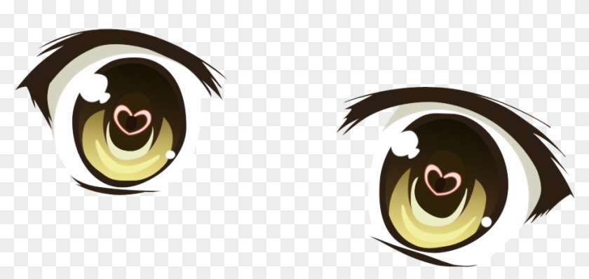 beautiful anime girlred eyesbrown hairbrown tints by Subarusama