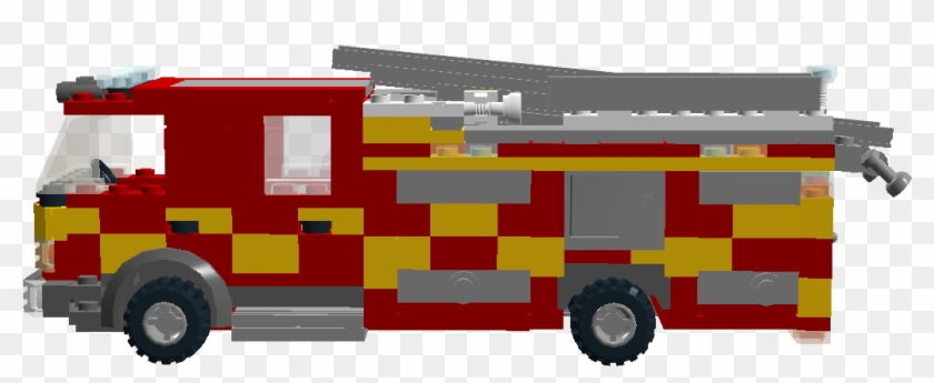 Features 'batten Burg' Syle Pattern On Both Sides - Fire Apparatus #773814