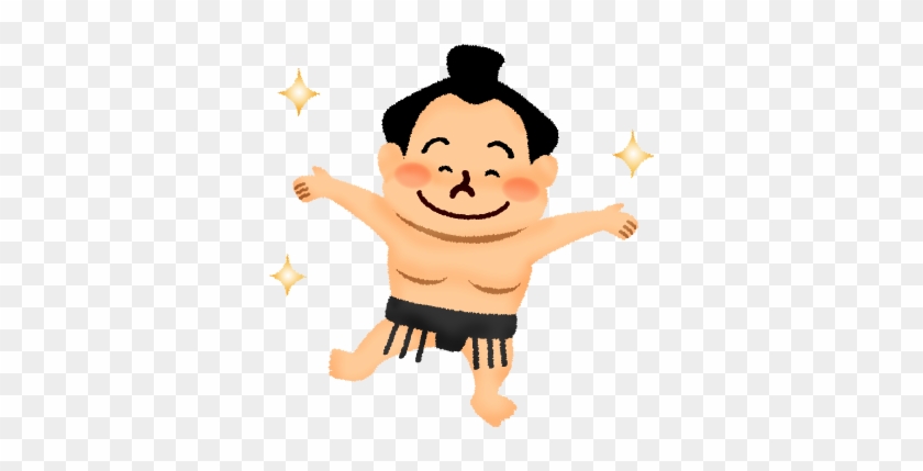 Happy Sumo Wrestler - Rikishi #775558