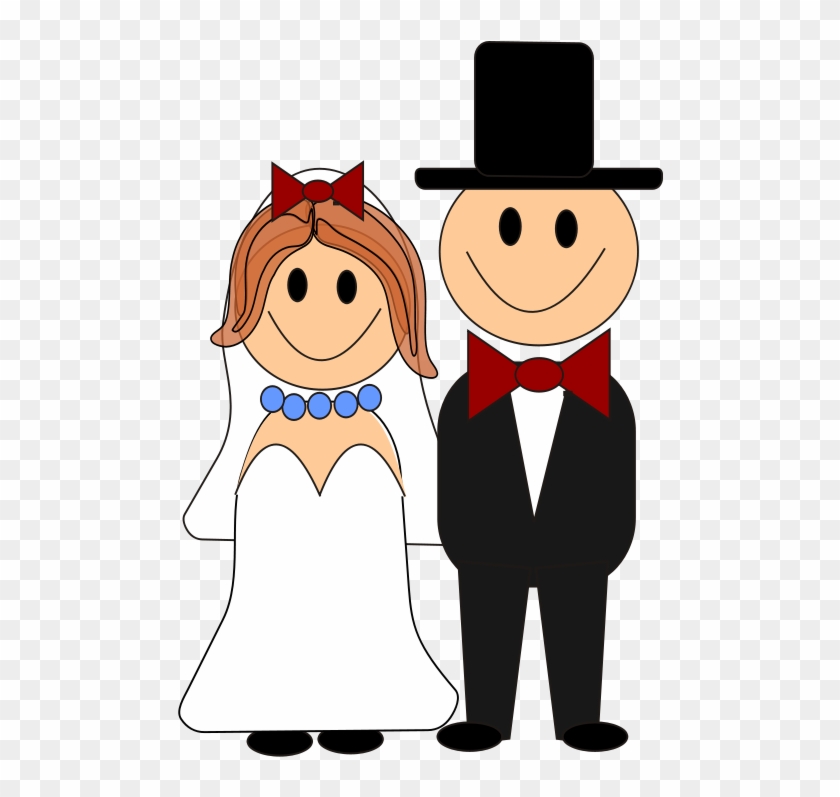 Related Clip Arts - Bride And Groom Cartoon #775790