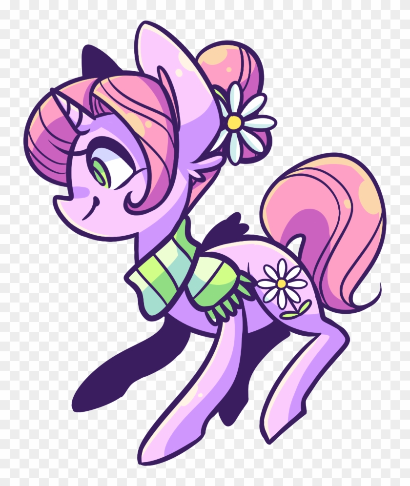 Another Flower Pony By Looji - Cartoon #776739