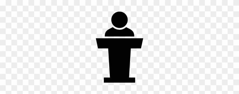 Motivational Clipart Public Speaking - Press Conference Icon #776984