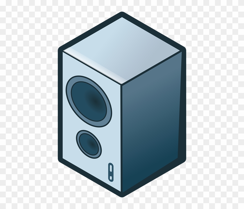 Rg Isometric Loudspeaker Clip Art - Isometric Speaker #776985