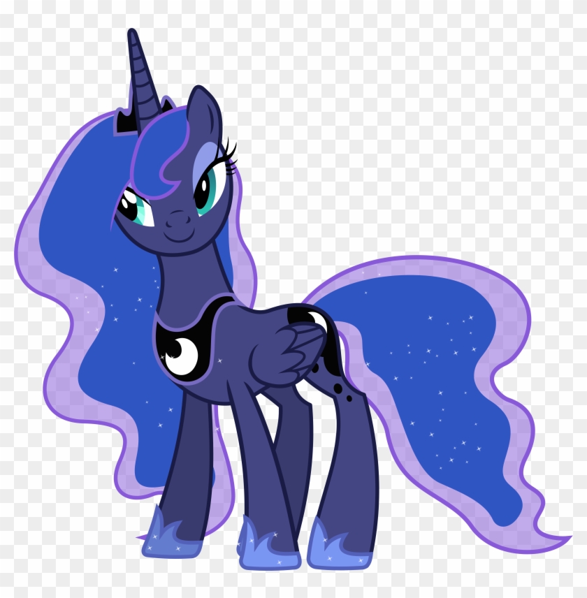 Printable Nice My Little Pony Princess Luna 19 Posing - Little Pony Friendship Is Magic #778121