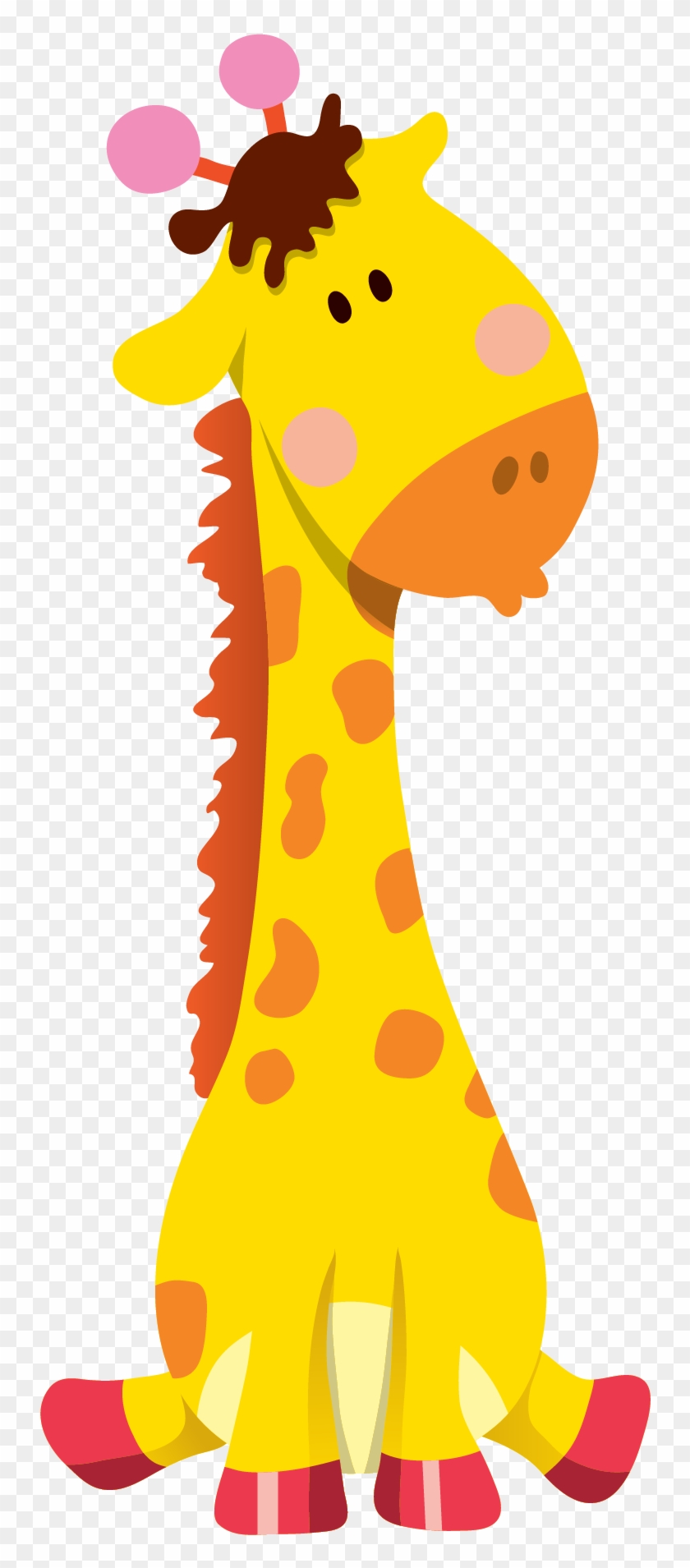 Giraffe Cartoon Animal Illustration - Giraffe Cartoon Animal Illustration #779103