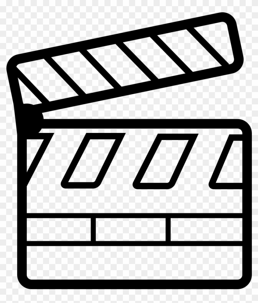 Cinema Clapperboard Comments - Scalable Vector Graphics #779250