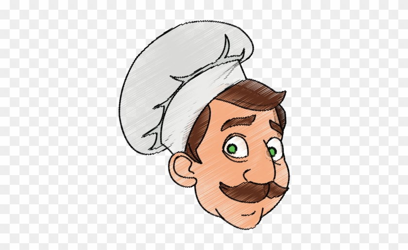 Male Chef Cartoon Design - Cartoon #779525