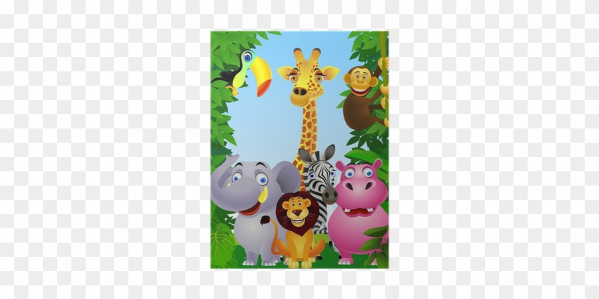 Animation Jungle Animals Cartoon #779526