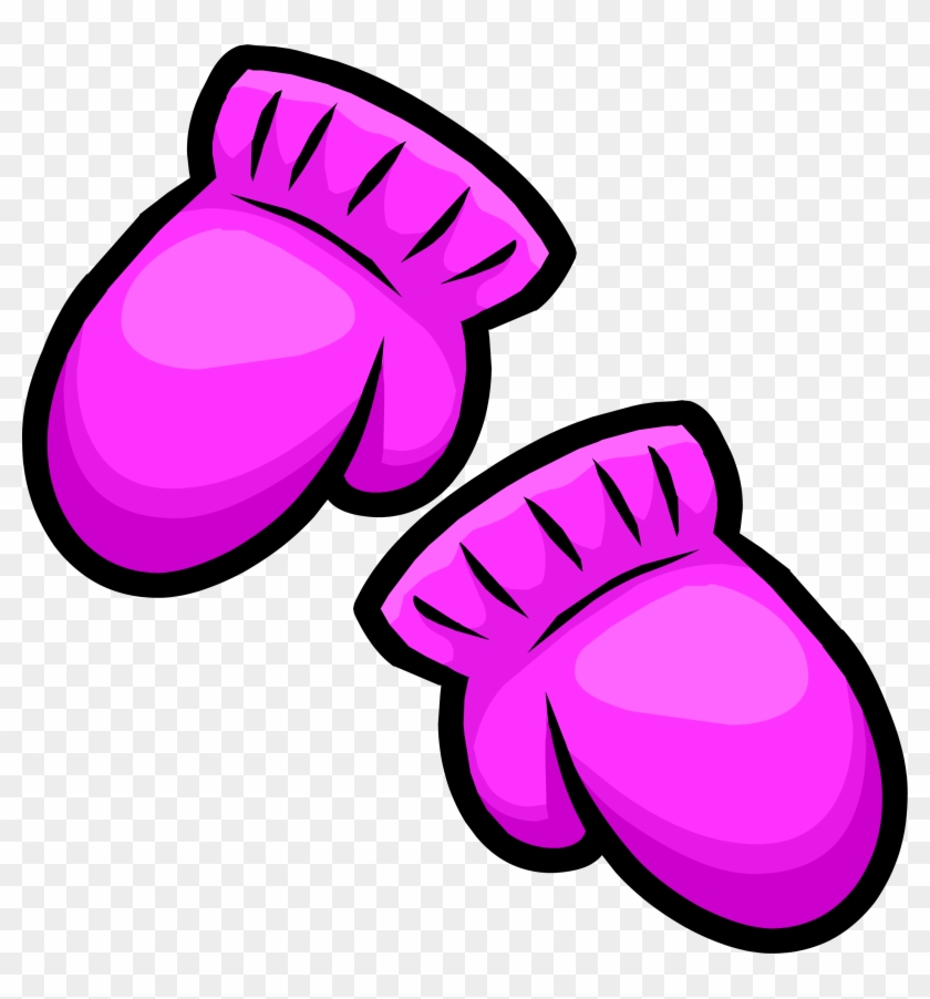 Pink Mittens - Pink Mittens Clipart #779910