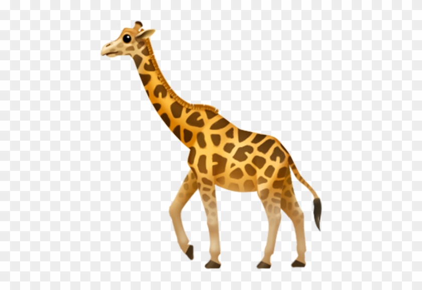 Giraffe - Giraffe Emoji Iphone - Free Transparent PNG Clipart Images ...