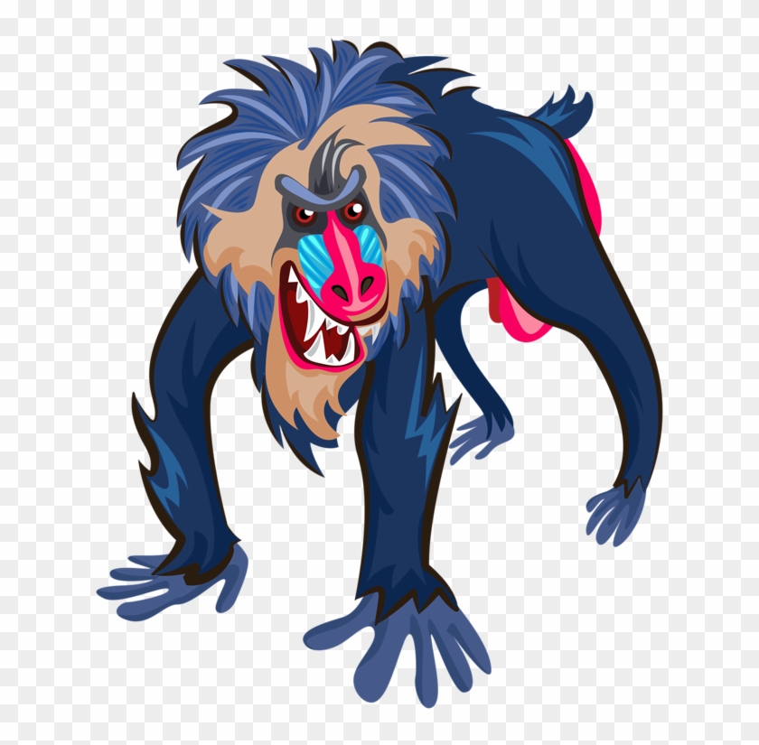 Africa Wildebeest Mandrill Gorilla Baboons - Africa Wildebeest Mandrill Gorilla Baboons #780509