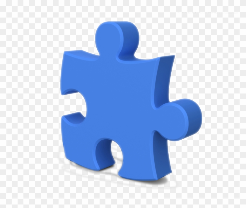 Puzzle Piece Vector - Blue Autism Puzzle Piece #782881